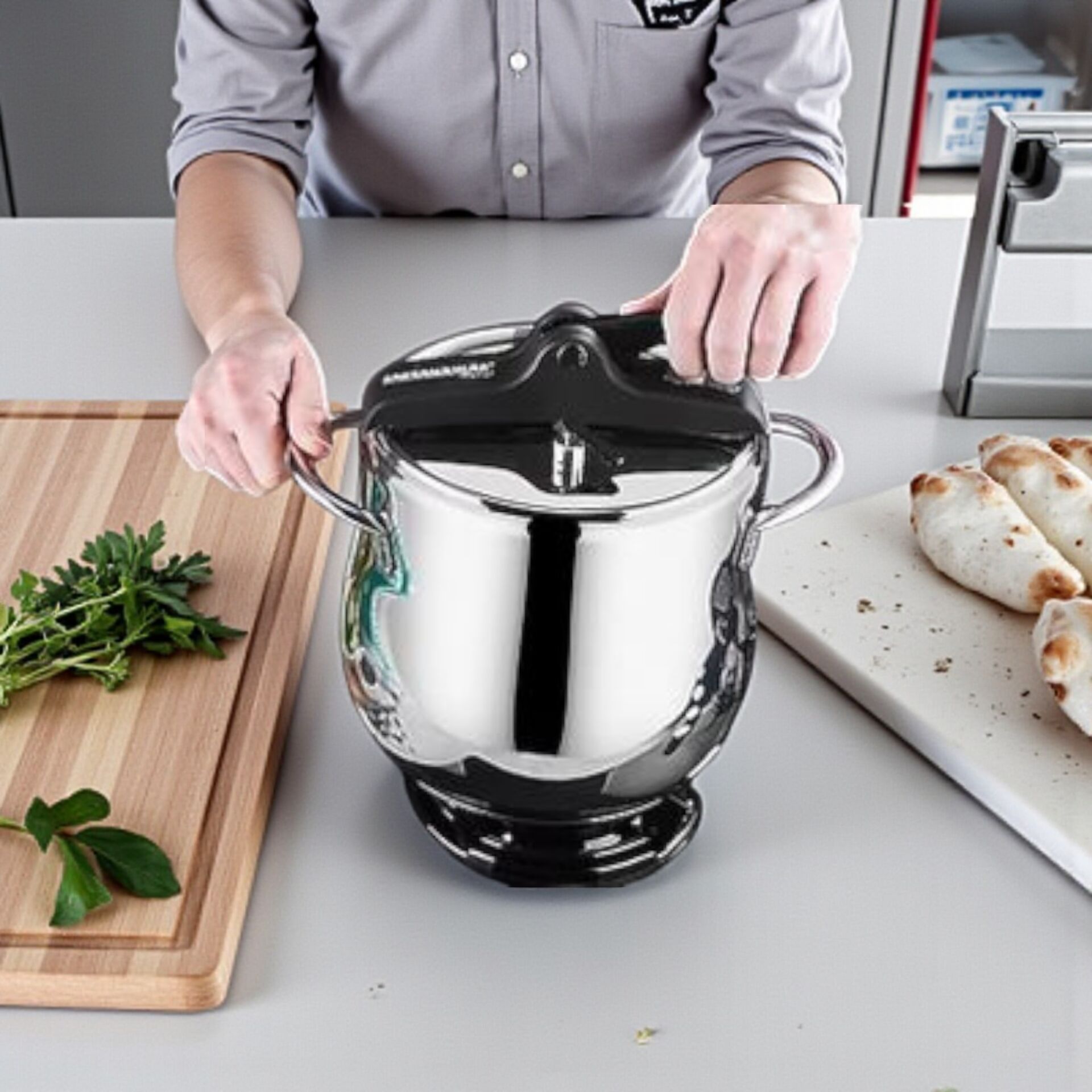 Kahramanlar KAH 2130-S Platin Güveç Düdüklü Tencere 3,5 LT