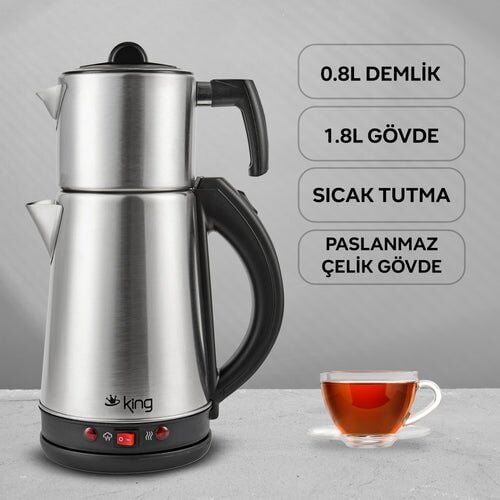 King Harman Çelik Çay Makinesi