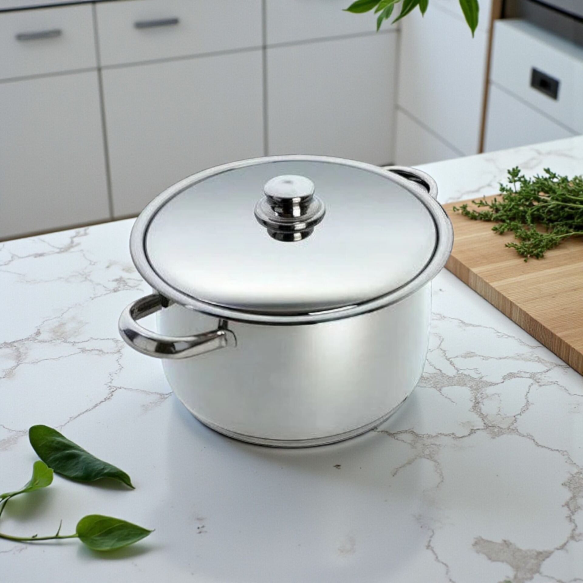 Gülsan GÜL MG 24 Mega Derin Çelik Tencere 5 Lt