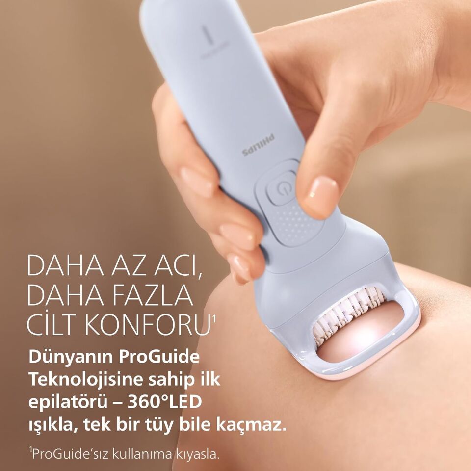 Philips Epilatör Islak&Kuru 8000 Seri