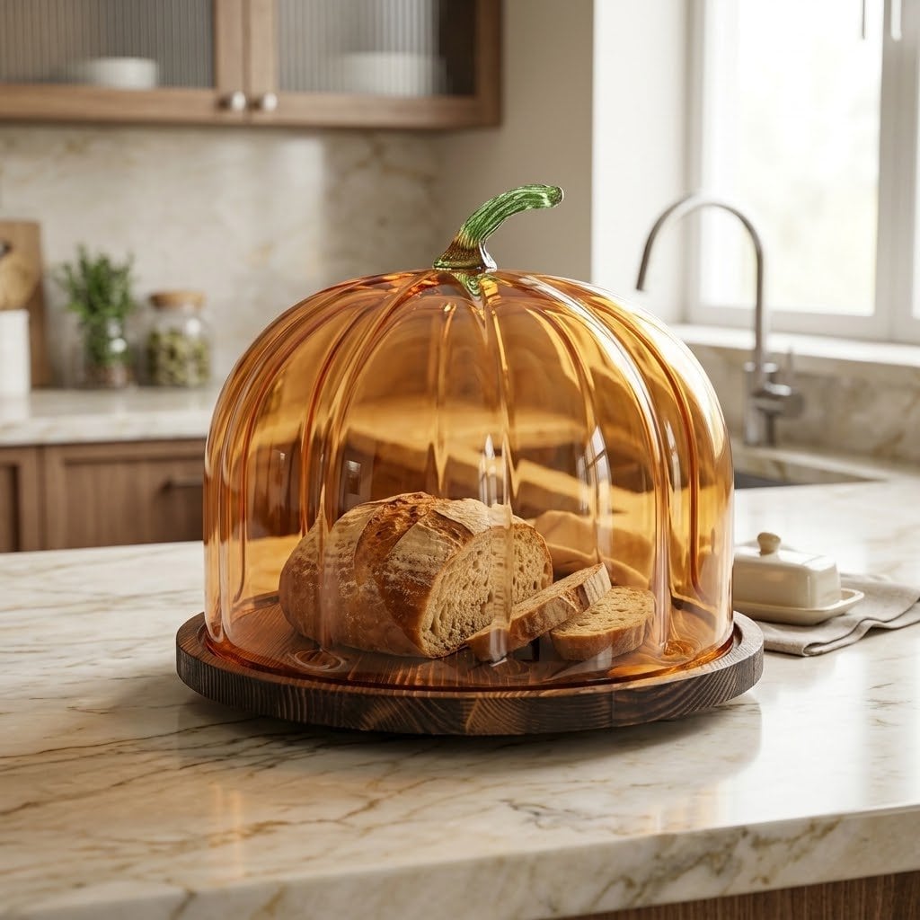 Togo Kek Fanusu Ayaklı Pumpkin 28 Cm