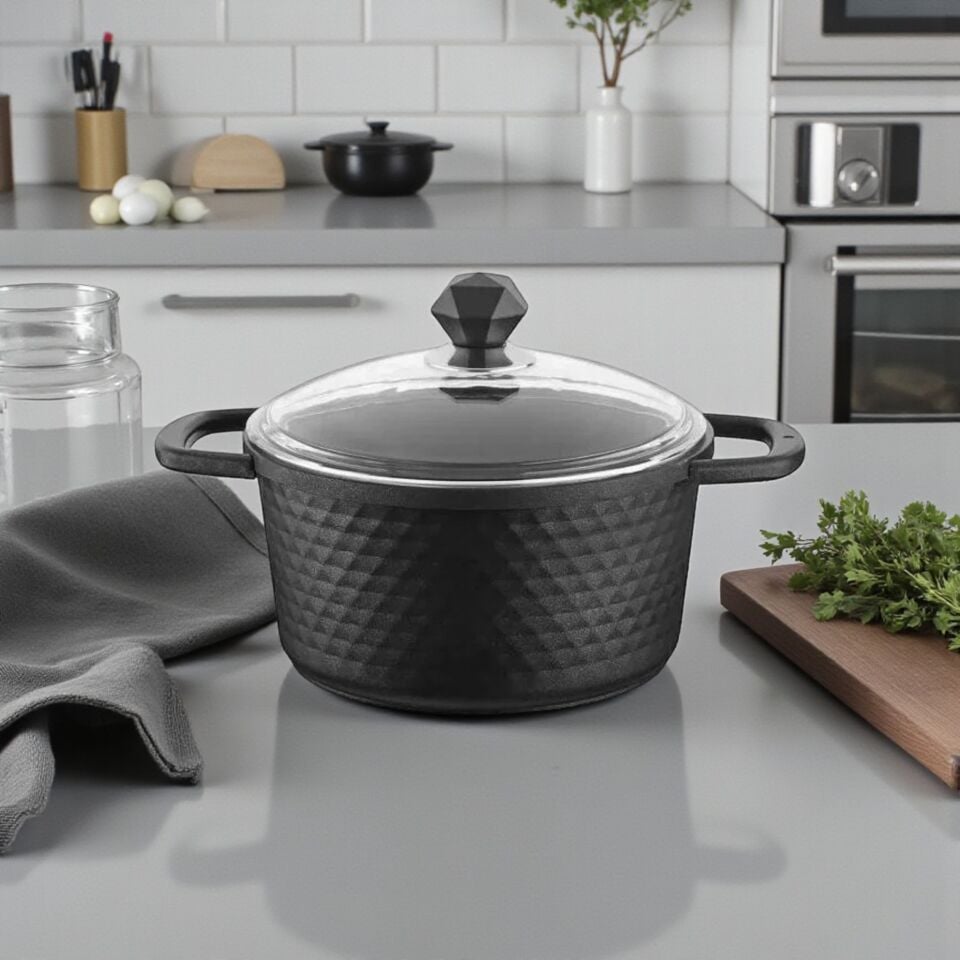 Kahramanlar KAH 3520 Motto Derin Tencere 20 cm