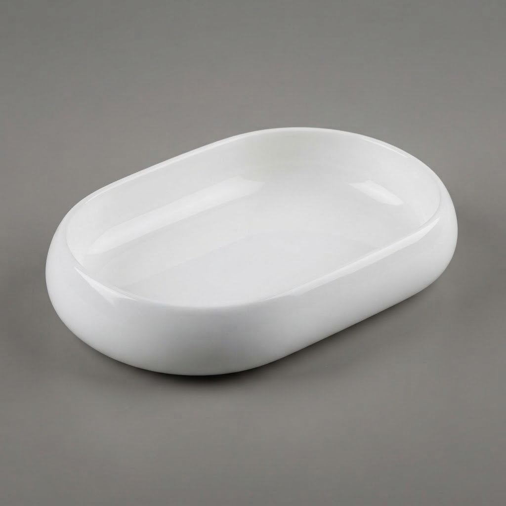 Servis Tabağı Luna Oval 17X13 CM Adet