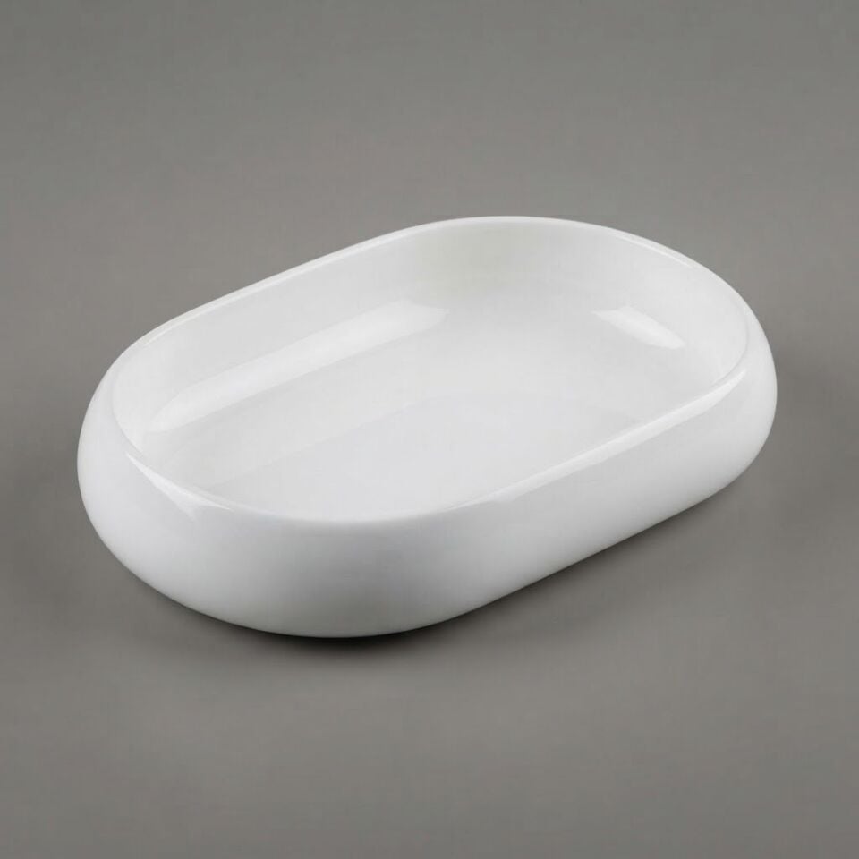 Servis Tabağı Luna Oval 17X13 CM Adet