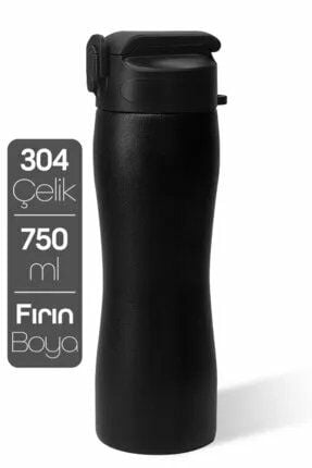 Penguen PNG 0714 Komple Paslanmaz Çelik Matara Pipetli Mat Renk Spor Matarası Suluğu 750 ML